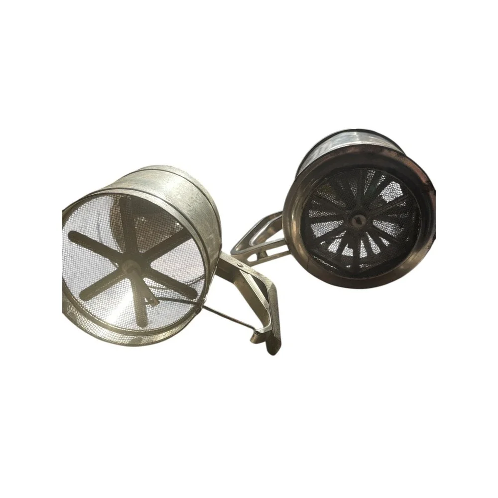 Vintage Flour Sifter Lot – Foley 3 Cup & Large Tin Sifter – USA – Kitchen‎ Tool
